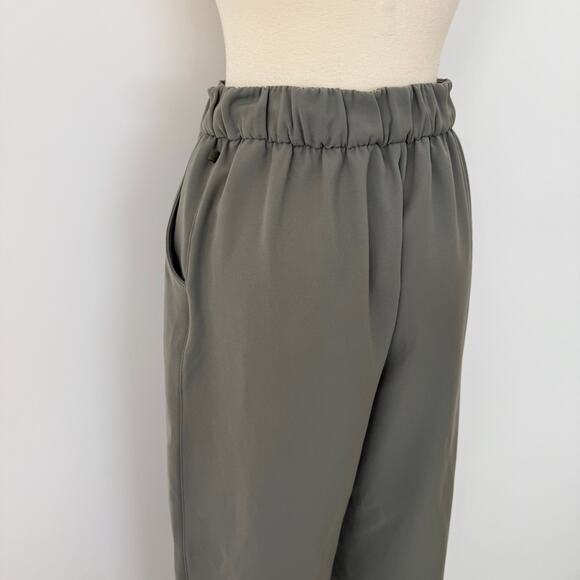 Lululemon Noir Crop Wide Leg Pants in Grey Sage 6 - Picture 3 of 6